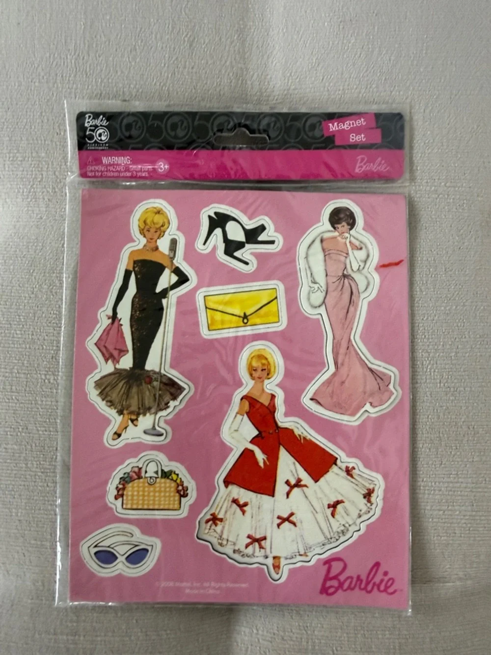 Barbie Fashion Magnet Set